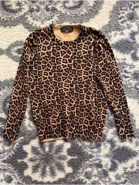Zara Leopard Print Sweater